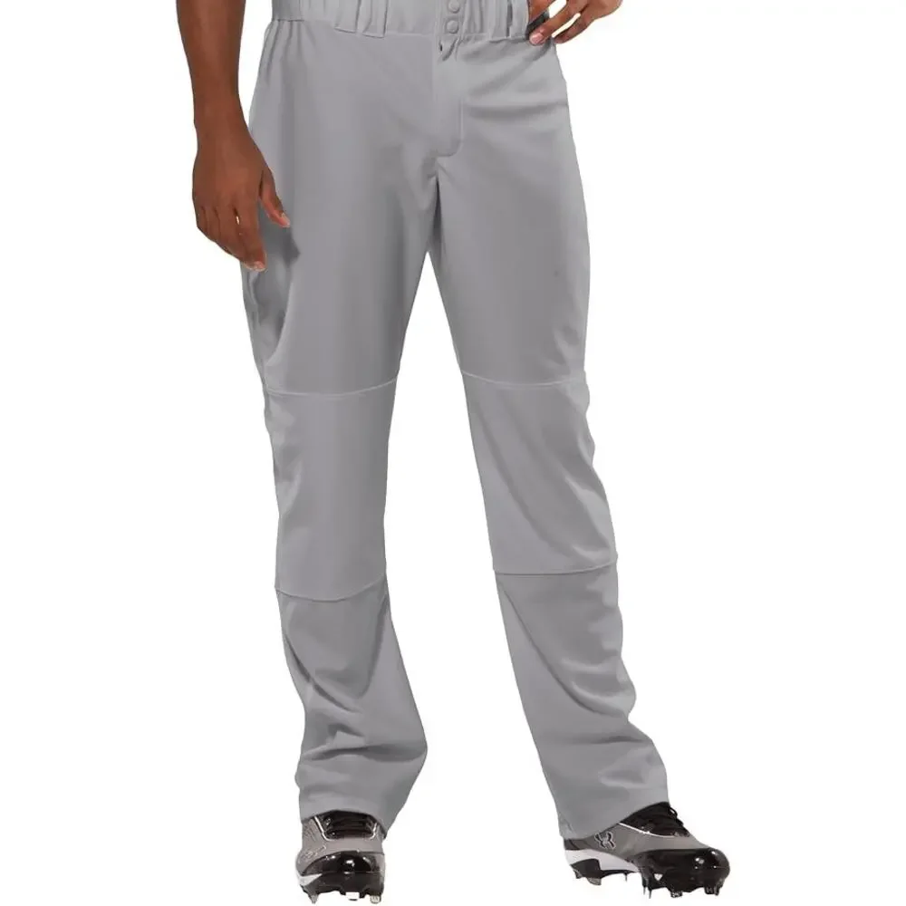 Under Armour HeatGear Baseball Pants Men XL Loose Relaxed Fit Gray Elastic Waist